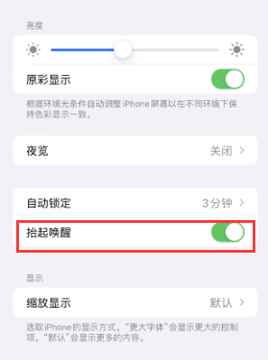 新乐苹果授权维修站分享iPhone轻点无法唤醒怎么办