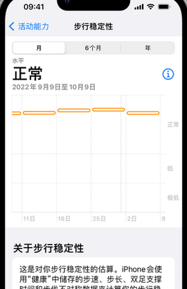 新乐iPhone手机维修如何在iPhone开启'步行稳定性通知'