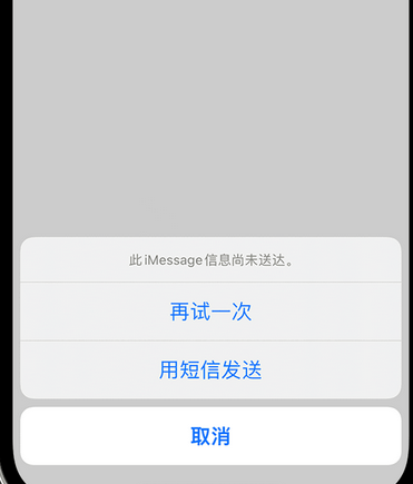 新乐apple维修iPhone上无法正常发送iMessage信息