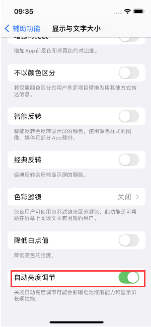 新乐苹果15维修店分享iPhone 15 Pro系列屏幕亮度 