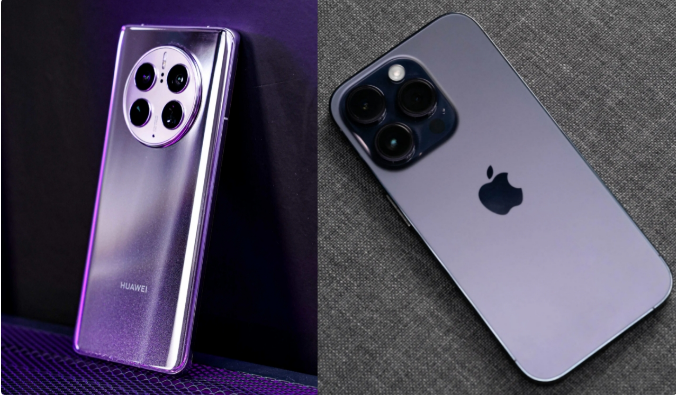 新乐苹果14维修分享华为Mate50与iPhone14哪个好？ 