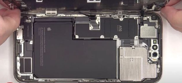 新乐苹果14维修分享看iPhone 14 Pro Max拆解 