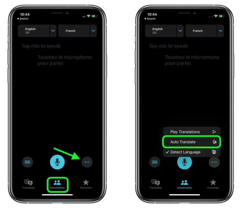 新乐苹果手机维修分享iOS 15 “翻译” App 新改进 