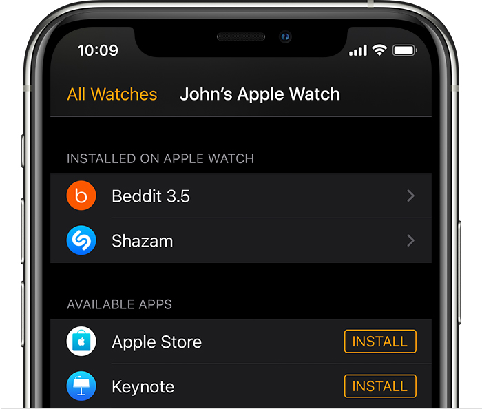 新乐苹果手机维修分享如何在 Apple Watch 上下载应用 