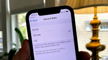 新乐苹果手机维修分享iPhone 12如何打开或关闭5G网络 